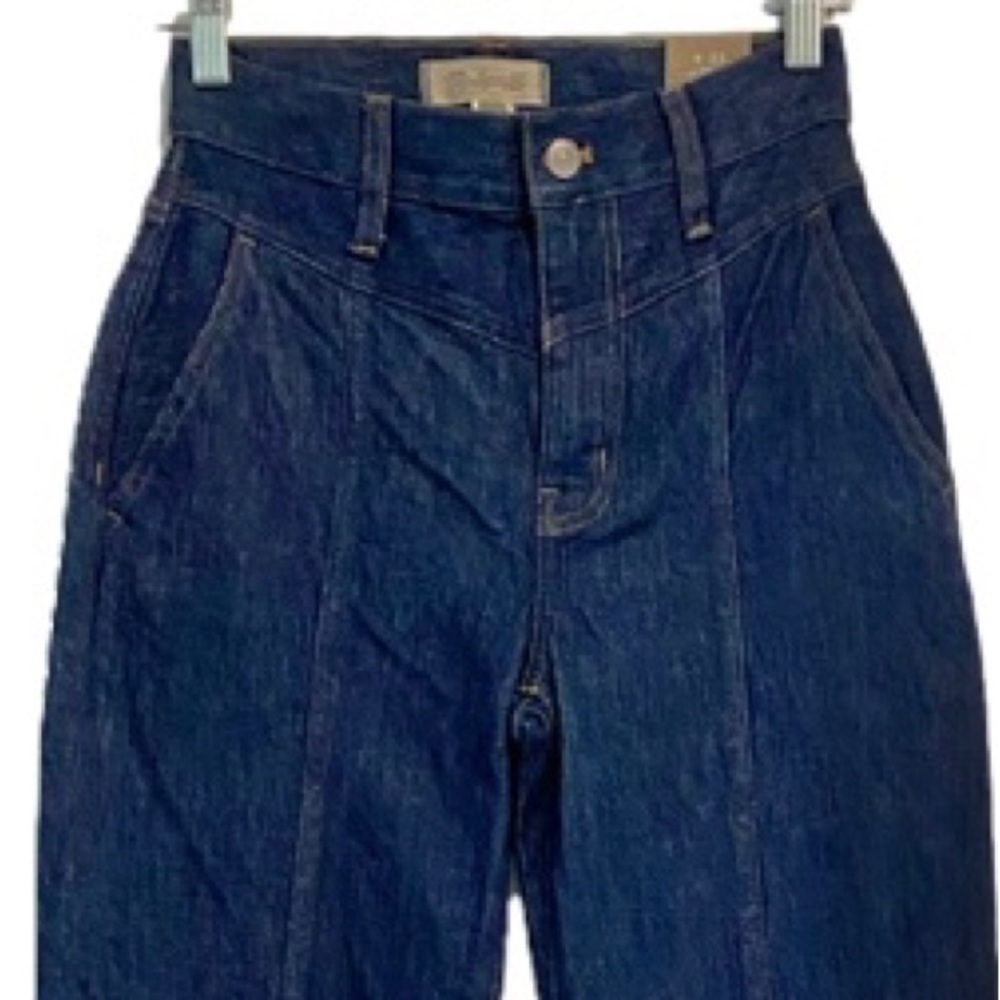 Madewell The Perfect Vintage Straight Jean Seamed Version Greenhaven Size 23 NWT - Picture 4 of 16